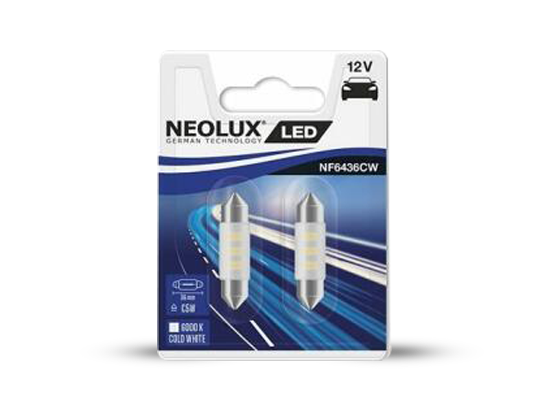 Neolux NF6436CW-02B 6000K 36mm szofita LED